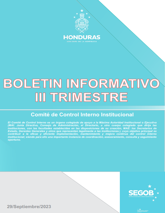 III Trimestre Boletin Informativo 2023